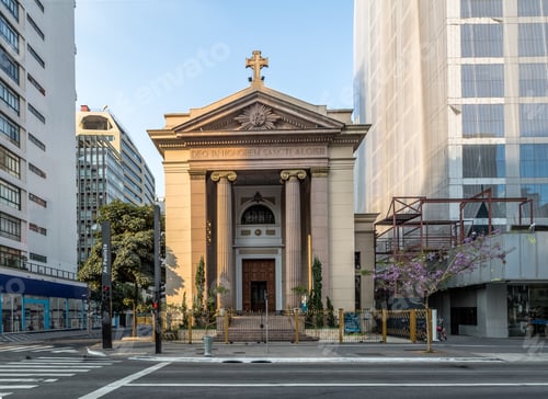 Preview: Sao Luiz Gonzaga Church at Paulista Avenue - Sao Paulo, Brazil