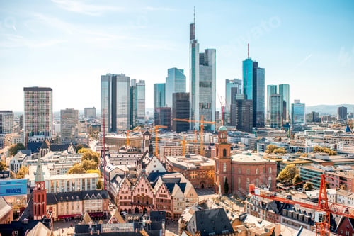 Preview: Frankfurt aerial view