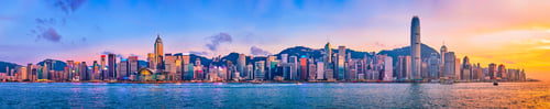 Preview: Junk boat in Hong Kong Victoria Harbour