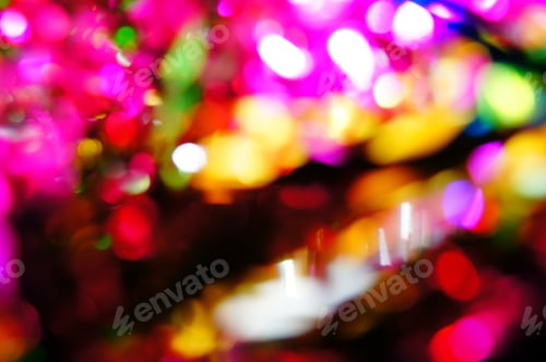 Preview: Bokeh Vivid Color Background