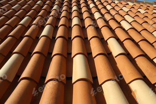Preview: Roof with red tiles