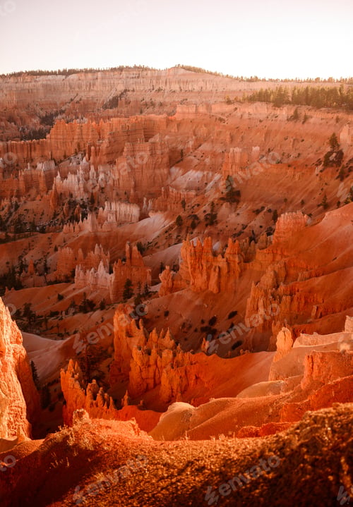 Preview: Beautiful view of cliffs in Bryce Canyon National Park. Utah, United States.