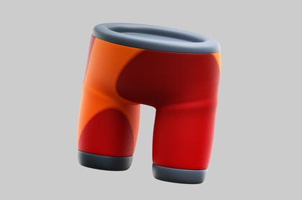 Vista previa: Traje de pantalones cortos de compresión para ropa deportiva