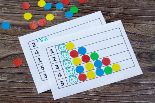 Preview: The idea of learning in kindergarten, at home, to study color.