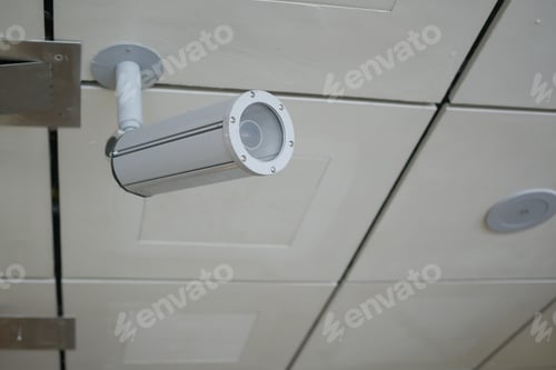 Preview: CCTV security camera operating outdoor