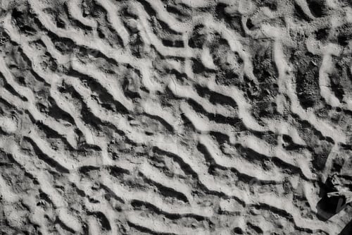 Preview: top view of black dry rough soil background
