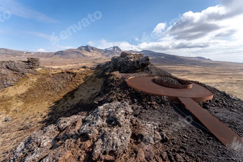 Preview: Walkways at Saxholl Crater in Iceland
