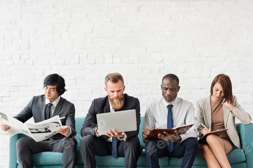 Preview: Business People Data Information Technology Concept
