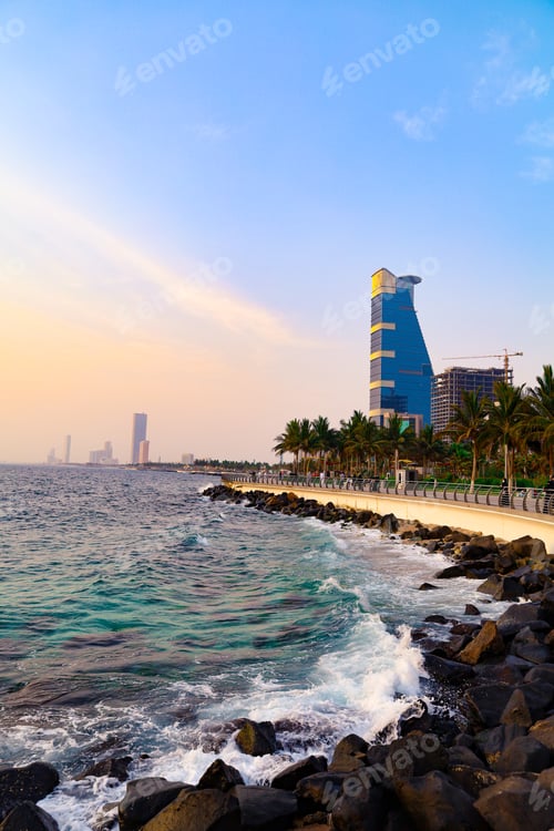 Preview: Jeddah beach Saudi Arabia - corniche - waterfront