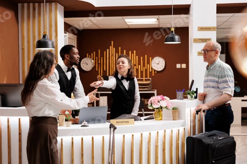 Preview: Concierge confirms hotel reservation