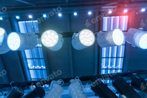 Preview: Led Light On Mall Roof