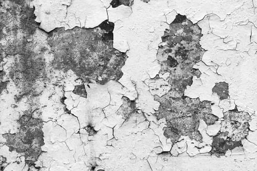 Preview: Abstract Texture Of A Surface Of A Wall With Cracks And With The Peeled Old Paint Coats Of Black