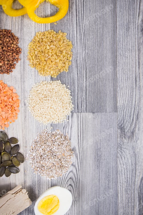 Preview: Healthy nutritious food as source natural vitamin B6, fiber and other minerals
