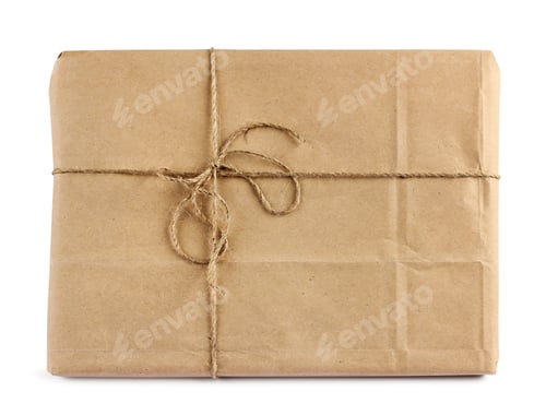 Preview: Brown mail delivery package