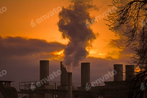 Preview: Air pollution and red sky