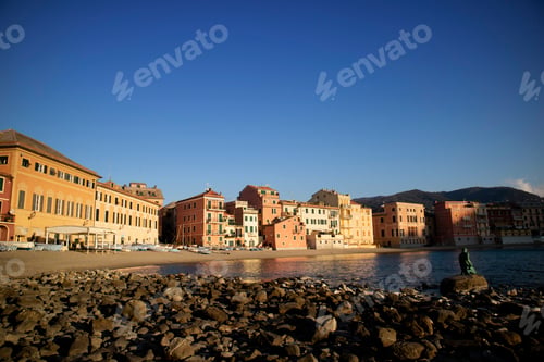 Preview: Sunrise view of the Bay of Silence in Sestri Levante
