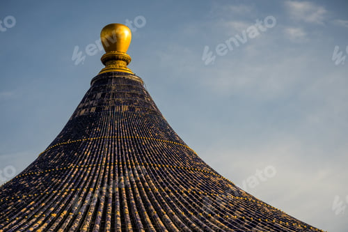 Preview: Temple of Heaven in Dongcheng China under a blue sky