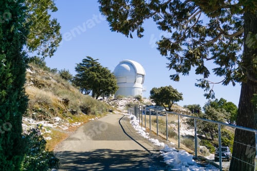 Preview: Paved path at Lick Observatory complex