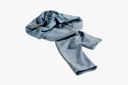 Preview: Folded Women's Light Wash Denim Jeans