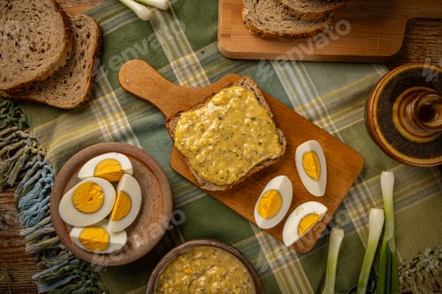Preview: Egg spread with mayonnaise