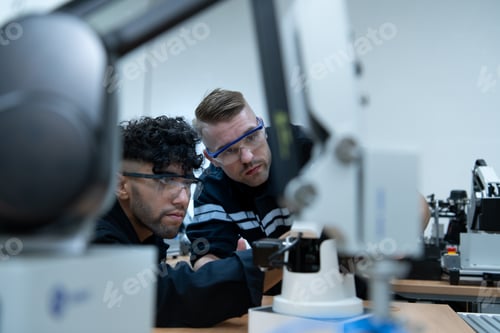 Preview: The robotic hand technology teacher is instructing new pupils