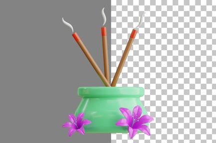Preview: Incense 3D Icon