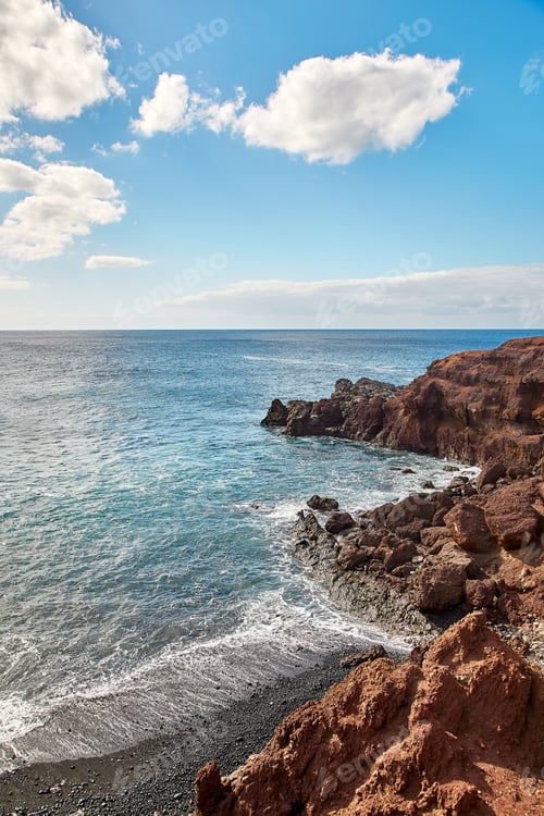 Preview: Beautiful landscape of Lanzarote Island