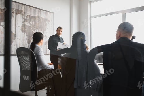 Preview: Business People Meeting Discussion Working Office Concept