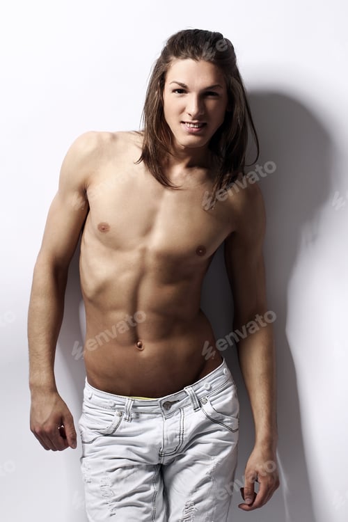 Preview: Young and attractive guy with sexy body