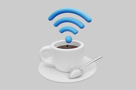 Preview: Coffee and wifi retail concept