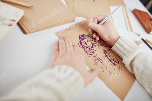 Preview: Drawing female