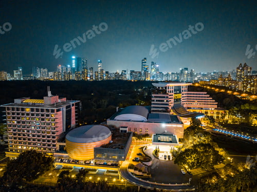 Preview: aerial photography of citiy