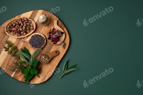 Preview: Botanical blends, herbs, essencial oils for naturopathy
