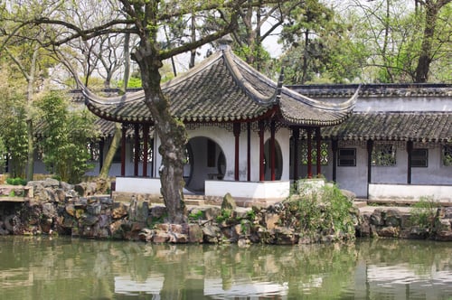 Preview: detail of the Humble Administrator's Garden. Suzhou, China