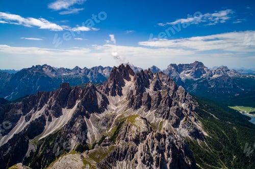 Preview: National Nature Park Tre Cime In the Dolomites Alps. Beautiful n