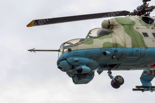 Preview: attack helicopter Mi-24