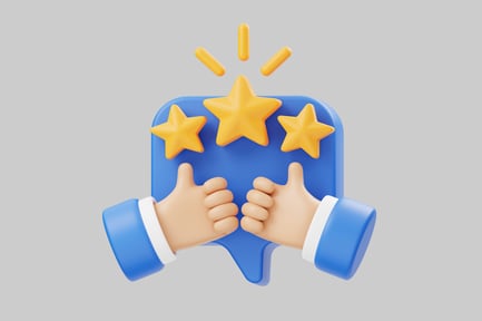 Aperçu: Notation des étoiles avec le pouce en l'air