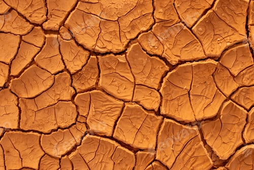 Preview: top view cracked dry ground abstract background