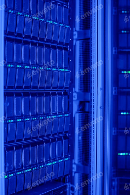 Preview: Port of server rack in data center