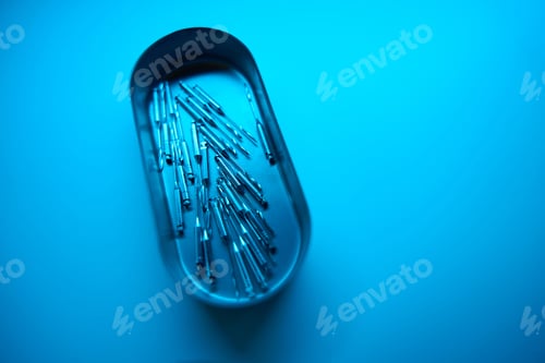Preview: Tools for the treatment and elimination of toothache. Dental clinic