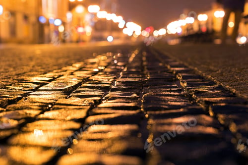 Preview: City street in the night