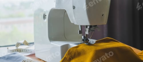 Preview: Sewing. Recycling Made by hand from home. sewing machine project