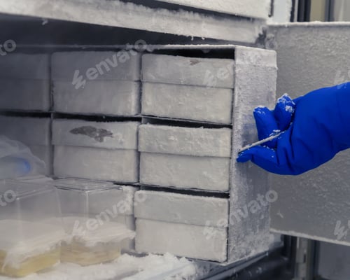 Preview: Closeup shot of a laboratory worker incubating corona viral samples