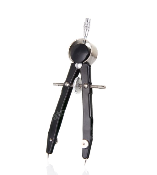 Preview: compasses for drawing and measurement