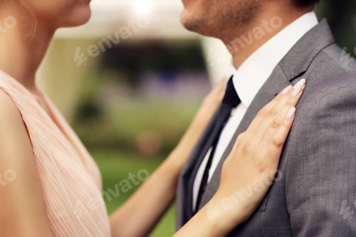 Preview: Beautiful wedding couple enjoying wedding