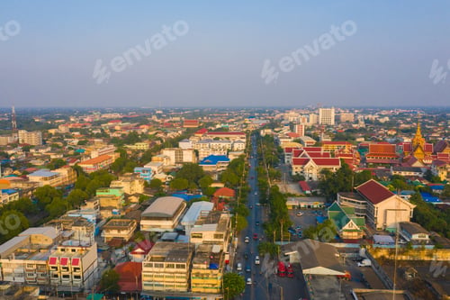 Preview: Bangkok Downtown. Thailand. Financial district and business in urban city in Asia.
