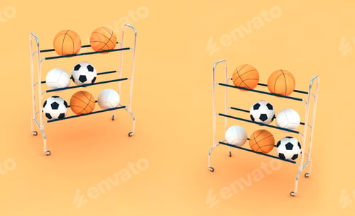 Preview: group of sports balls