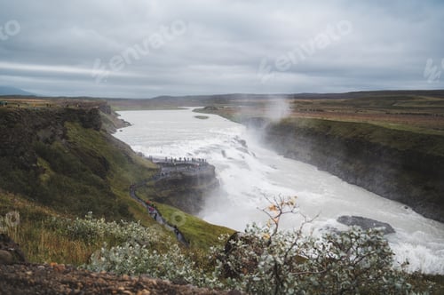 Preview: Hestavadsfoss waterfall, one of the biggest in Iceland