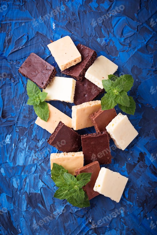 Preview: Different type of chocolate.