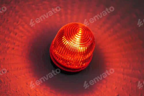 Preview: red light lamp known as wigwag wig-wag or red-eye